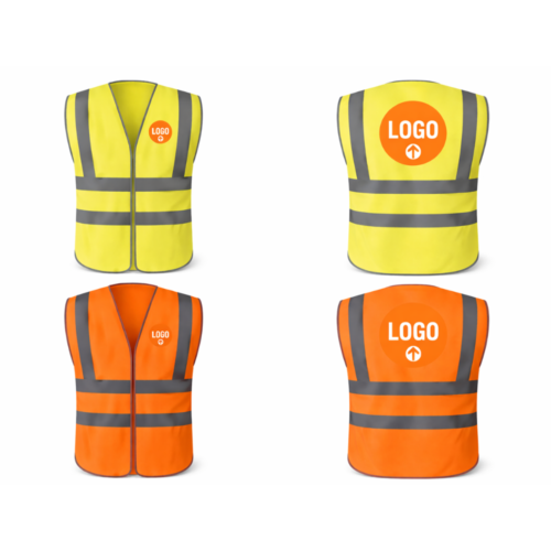 gilet de sécurité jaune ET ORANGE