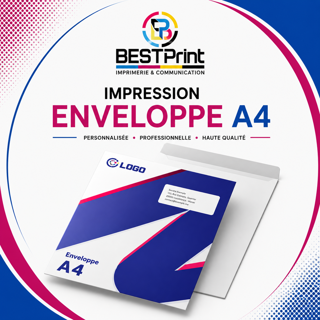 Impression enveloppe Forma A4 Impression enveloppe Forma A4
