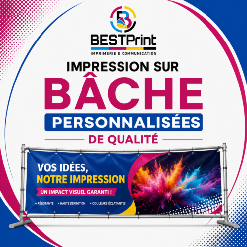 Impression sur Bâche Personnalisées de Qualité