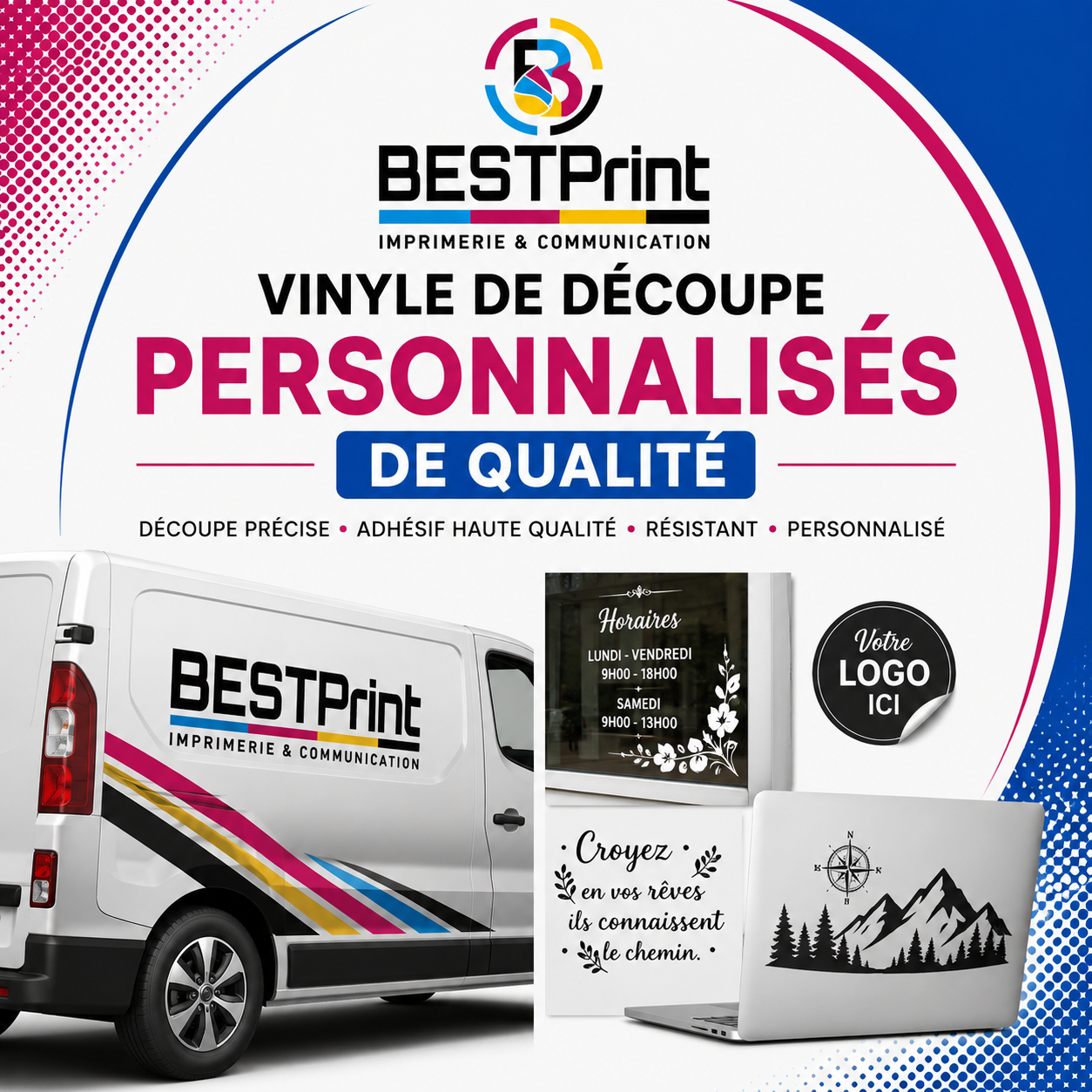 Vinyle de Découpe Personnalisés de Qualité Vinyle de Découpe Personnalisés de Qualité