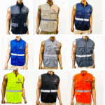 Gilet de Travail Luxe Multipoches