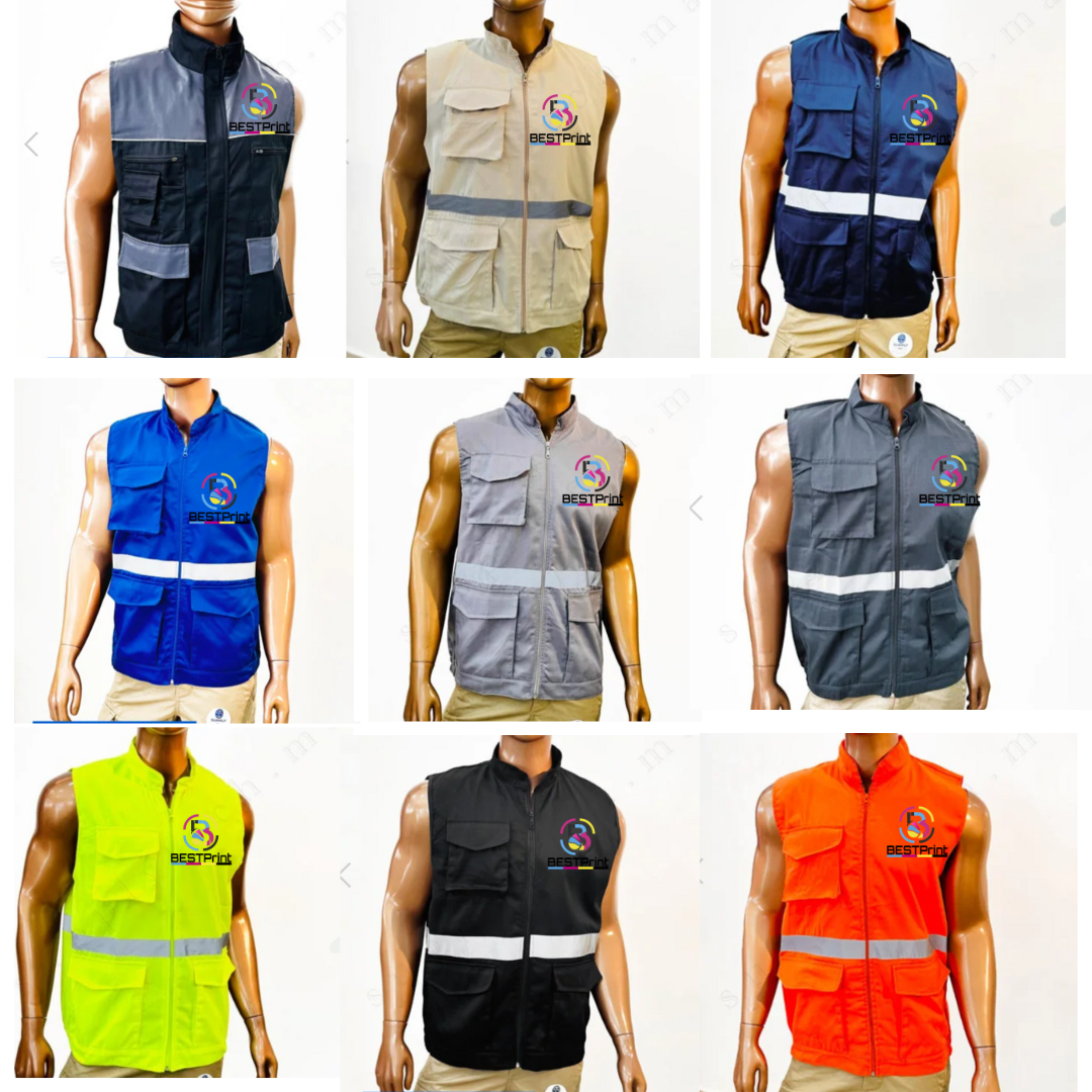 Gilet de Travail Luxe Multipoches Gilet de Travail Luxe Multipoches