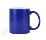 Mug Magique bleu personnalisé Poignée simple