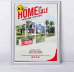 Titre : Cadre Affiche Clic Clac en Format A3 - Aluminium