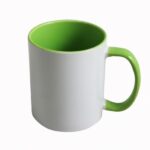 Mug Blanc Personnalisé - Intérieur et Poignée | pistach