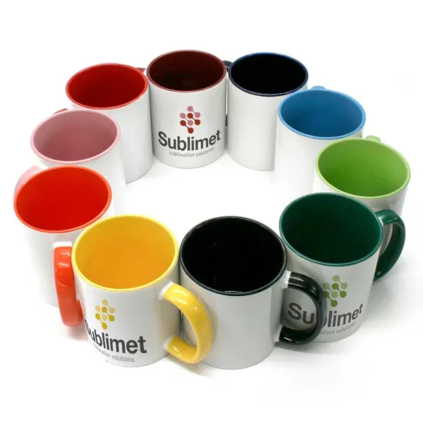 Mug Blanc Personnalisé - Intérieur et Poignée | Disponible en plusieurs couleurs Mug Blanc Personnalisé - Intérieur et Poignée | Disponible en plusieurs couleurs