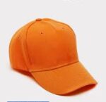 Casquette orange Publicitaire Personnalisable à Fixation