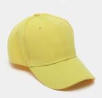 Casquette jaune Publicitaire Personnalisable à Fixation