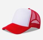 Casquette Filet Publicitaire Personnalisable bleu rouge