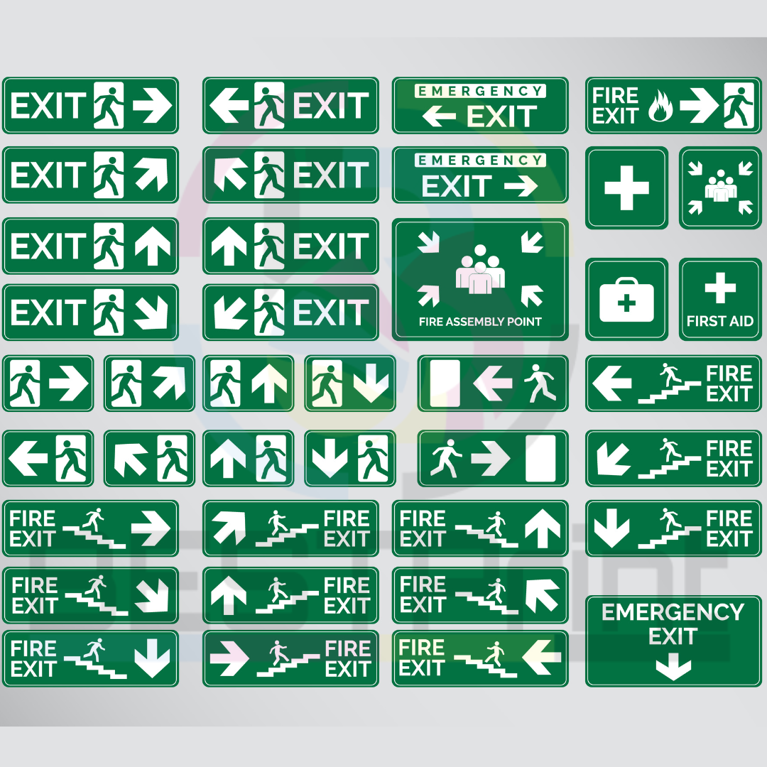 Impression de Stickers pour Panneaux de Signalisation de Sécurité Impression de Stickers pour Panneaux de Signalisation de Sécurité